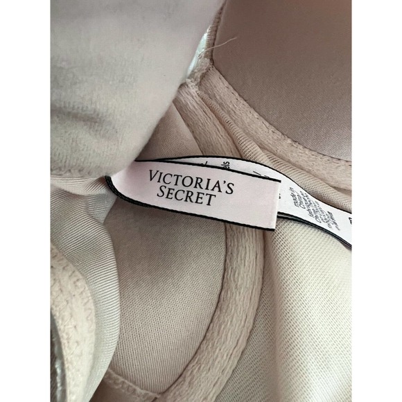 VICTORIA'S SECRET Womens Bra DREAM ANGELS Velvet Longline Beige Underwire 32C - Picture 5 of 7